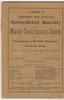 1896. NORTHERN NEW ENGLAND SUNDAY-SCHOOL ASSEMBLY AND MAINE CHAUTAUQUA UNION